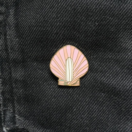 [HP003105] Pin Tampon in a Shell Rosa