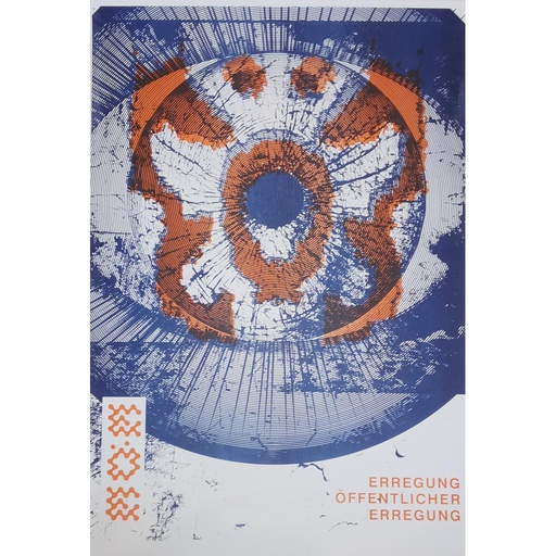 [HP005614] EÖE Poster Blau Orange